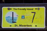 Licence plate, Sint Maarten