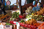 Local market at Willemstad, Curacao