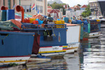 Venezuelan boats at Willemstad, Curacao