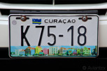 Licence plate, Curacao