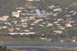 Air France Airbus A340-300 departs Princess Juliana Airport, Sint Maarten