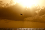 Insel Air McDonnell Douglas MD80 on approach to Princess Juliana Airport, Sint Maarten