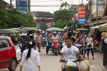 The lively Pub Street, Siem Reap