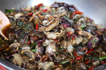 Crab delicacies, Phnom Penh