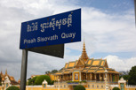 Preah Sisowath Quay with the Dancing Pavilion, Phnom Penh