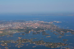Kalmar and the birdge to island of Öland, Småland