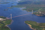Höga kusten bridge, Ångermanland