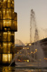 The water fountain at Sergels Square, Stockholm