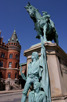 The statue of Magnus Stenbock, Helsingborg
