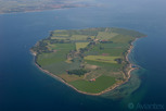 The island of Ven in the middle of Öresund