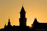 The Town Hall at sunrise, Helsingborg