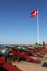 Cannons outside the Kronborg Castle, Elsinore