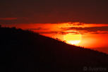 Sunset over Serengeti National Park