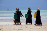 Local fisherwomen, Zanzibar