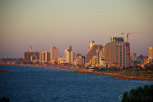 Tel Aviv at sunset