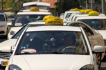 Taxis in Tel Aviv