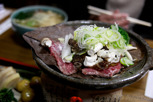 Local beef dish, Takayama