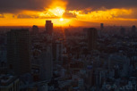 Sunset from Tokyo Tower