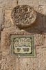 Jaffa Gate sign, Jerusalem