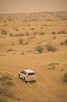Jeep safari in the desert