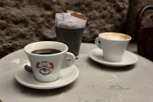 Caffe Americano and Cappucino