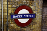 Baker Street underground station, London
