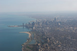 Lake Michigan and Chicago skyline