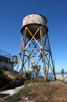 Rusty water cistern at Alcatraz, San Francisco