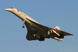 British Airways Concorde on its final flight to London/Heathrow