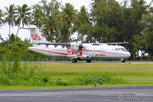 Air Tahiti ATR 72 at Moorea Airport
