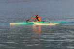 The main sport at Tahiti - Va'a canoeing, Bora Bora 