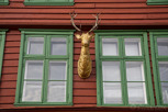 Old tree house at Bryggen, Bergen