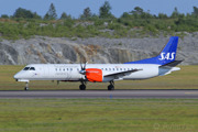 Saab 2000 operated in SAS livery by Braathens Regional
