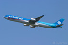 The beautiful paradise airline of Air Tahiti Nui and its Airbus A340-300