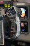 The worn control wheel of a MD80
