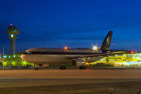 An UPS Airbus A300 freighter ready for another night flight