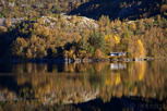 Beautiful fjordlanscape in autumn colors, Stavanger
