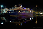 Lysefjord sightseeing boat docked for the night, Stavanger