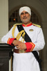 The Sikh doorman at Raffles Hotel