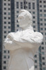 Sir Thomas Stamford Raffles statue at Singapore River