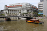 The Fullerton Hotel at Singapore River