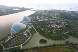 Garden by the Bay as seen from Marina Bay Sands Hotel