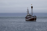 Whale watching ship, Húsavík