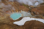 A geothermal pool at Landmannalaugar
