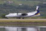 Flugfélag Islands Fokker 50 at Akureyri Airport