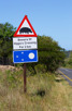 Hippo warning signs, St Lucia