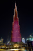Burj Khalifa during darkness