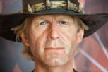 Mike Dundee aka Crocodile Dundee at Madame Tussauds, Sydney