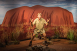 Steve Irwin at Madame Tussauds, Sydney