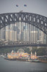 Sydney Harbour Bridge and Luna Park, Sydney
